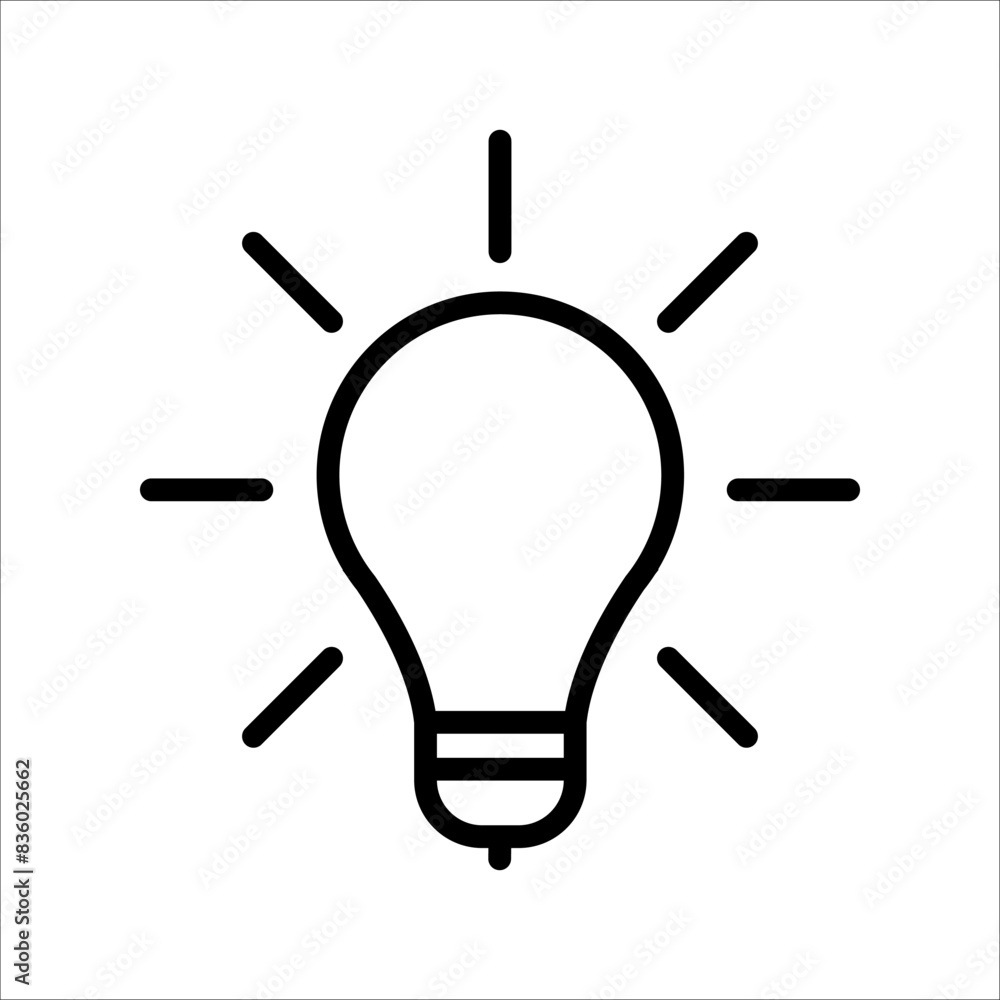 Lamp icon vector illustration Lamp icon vector illustration