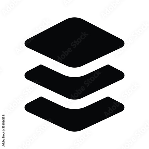 Get this perfectly designed icon of layers in modern style