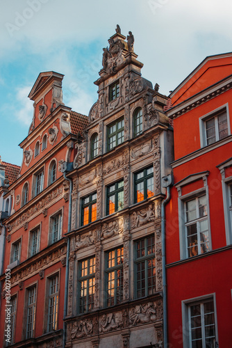 Historic Buildings in Gdansk's Old Town