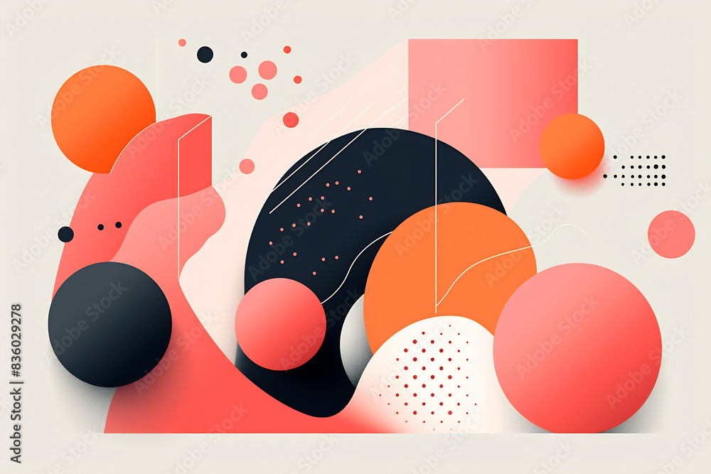 Background in 60s, 70s, 80s style. Wallpaper or poster blank. Line art illustration style, organic shapes, minimalist Background in 60s, 70s, 80s style. Wallpaper or poster blank. Line art illustration style, organic shapes, minimalist