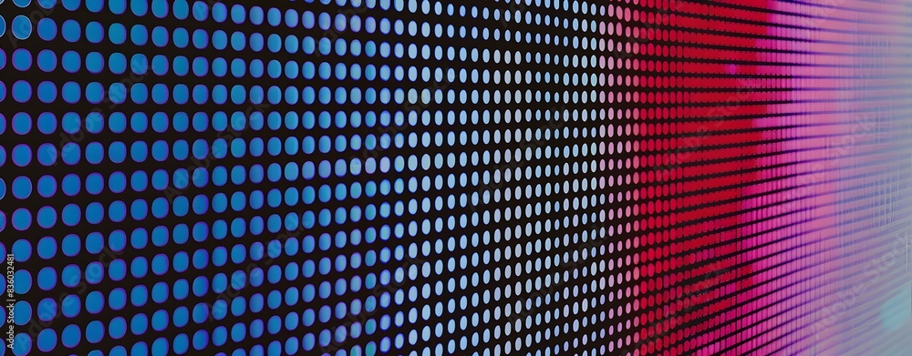 Obraz premium Binary Code Background with Blue Glowing Lights Symbolizing Data Technology and Cyber Security