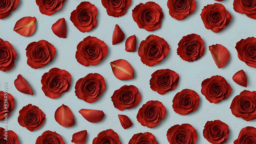 Set of isolated red rose petals, a vibrant collection of romantic blooms, perfect for adding elegance to any design. Set of isolated red rose petals, a vibrant collection of romantic blooms, perfect for adding elegance to any design.
