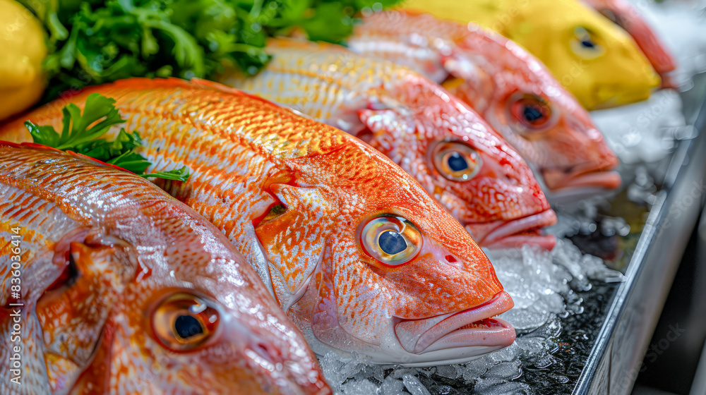 Exquisite Culinary Delight Gourmet Fish with Lemon and Fresh Herbs, Perfectly Prepared for Upscale Dining Experiences Wallpaper Digital Art Poster Brainstorming Map Magazine Background Cover Exquisite Culinary Delight Gourmet Fish with Lemon and Fresh Herbs, Perfectly Prepared for Upscale Dining Experiences Wallpaper Digital Art Poster Brainstorming Map Magazine Background Cover