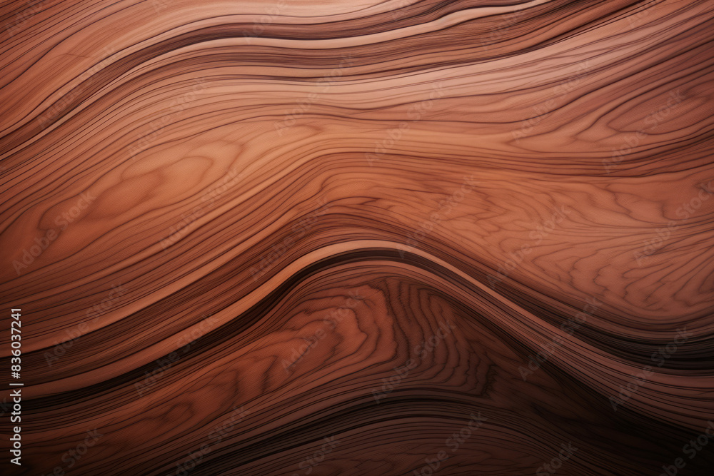 Obraz premium Processed collage of Lacquered polished wood surface texture. Background for banner, backdrop