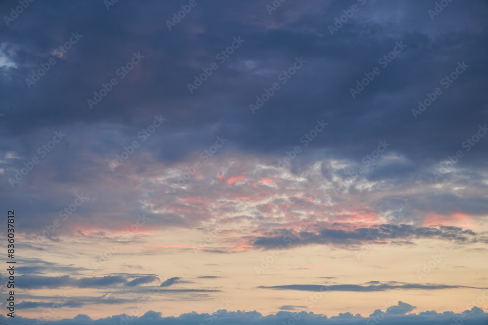 Fototapeta premium Colorful Sky Canvas