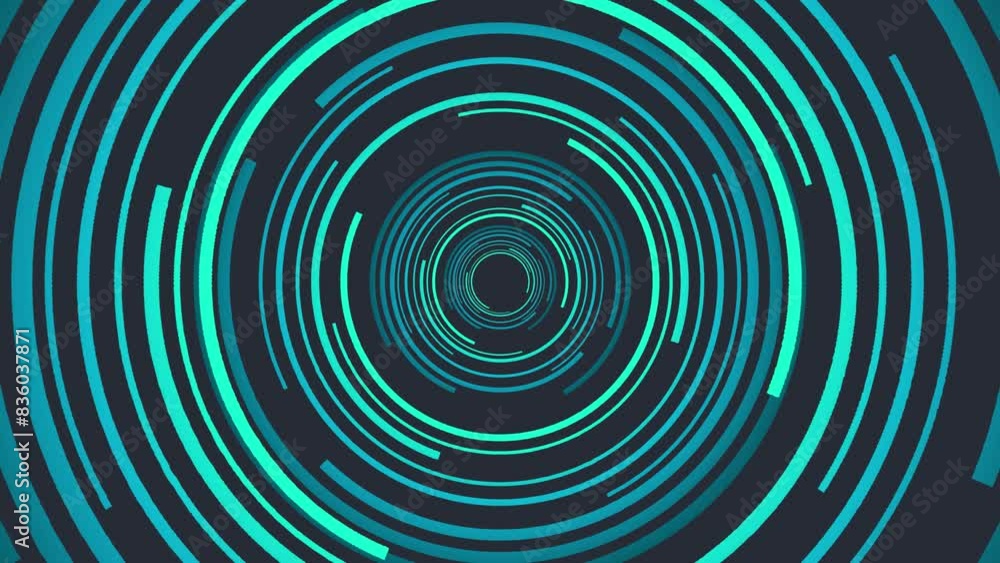 abstract blue background with spirals with perfect rotation, seamless loop abstract blue background with spirals with perfect rotation, seamless loop