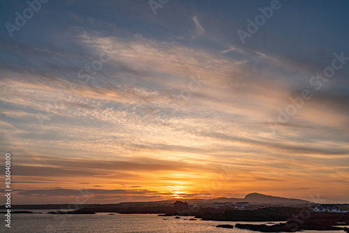 Wallpaper Mural Sunset walking around Trearddur bay Anglesey Torontodigital.ca