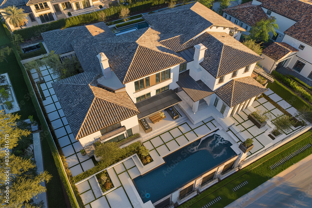 Aerial Views of Minimalist Design Aerial Views of Minimalist Design
