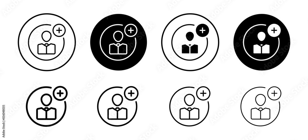 Add a new user icon vector set collection for web Add a new user icon vector set collection for web