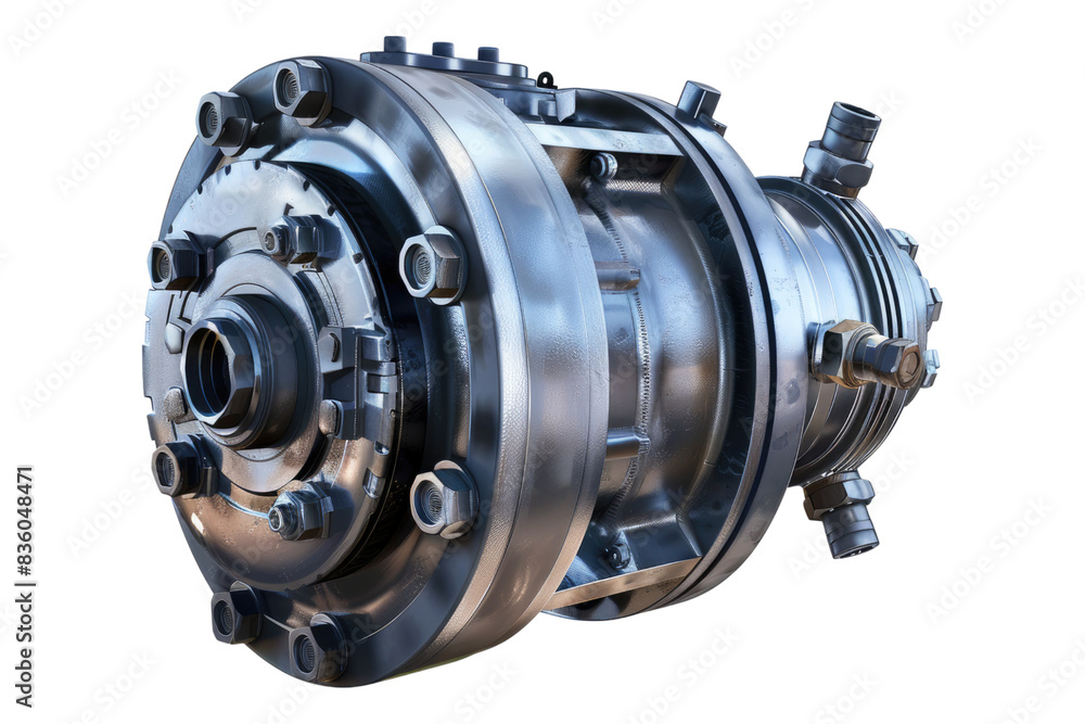 Jet pump isolated on transparent background Jet pump isolated on transparent background