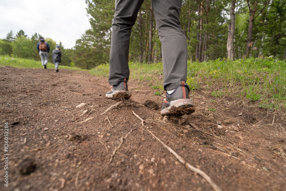 Running in dirty trail shoes Running in dirty trail shoes