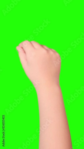 righ hand close up zoom in out (v.1)