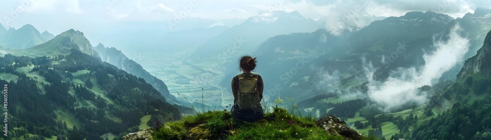 Captivating Cable Car Journey Through Majestic Alpine Vistas Captivating Cable Car Journey Through Majestic Alpine Vistas