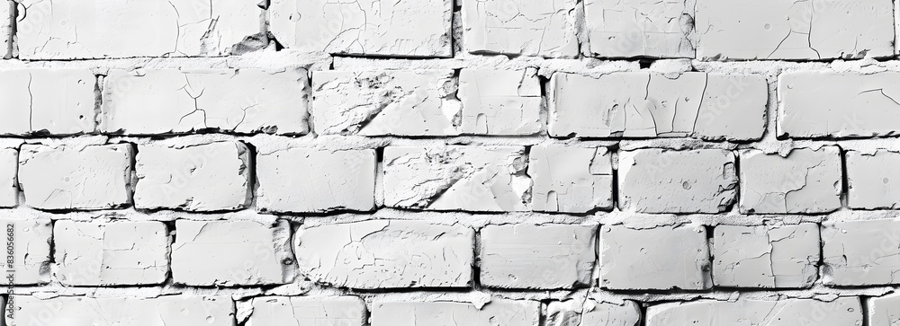 A white brick wall for home decoration
A white brick wall for home decoration