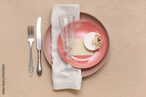 Elegant table setting with ...