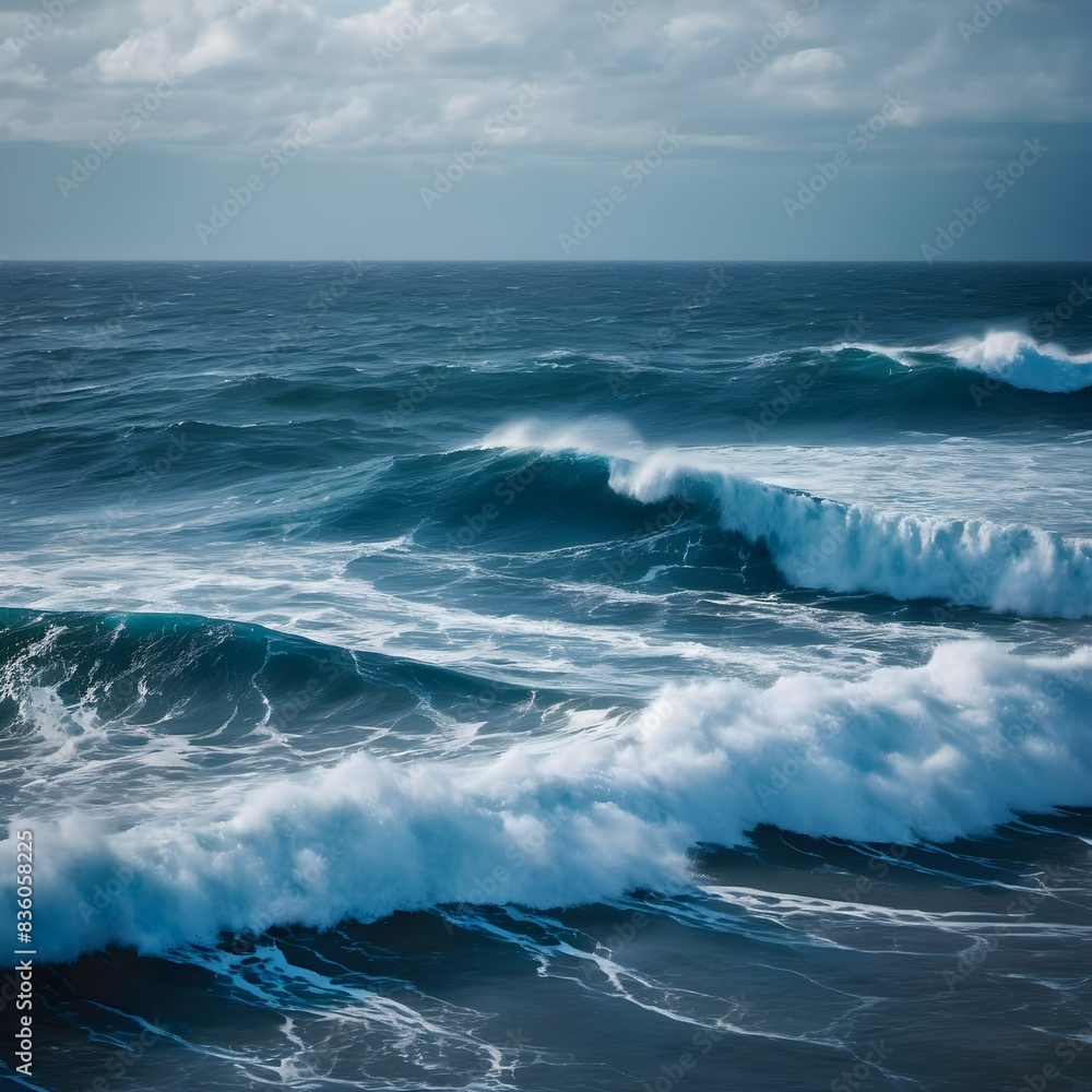 Majestic Chaos: The Power and Majesty of Stormy Seas Majestic Chaos: The Power and Majesty of Stormy Seas