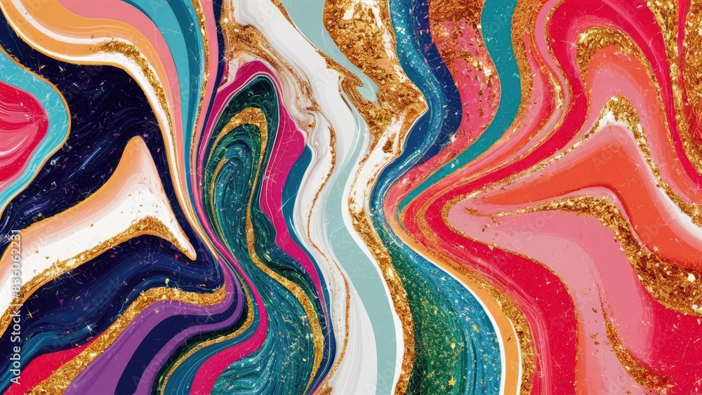 Dynamic Color Flow Texture Dynamic Color Flow Texture