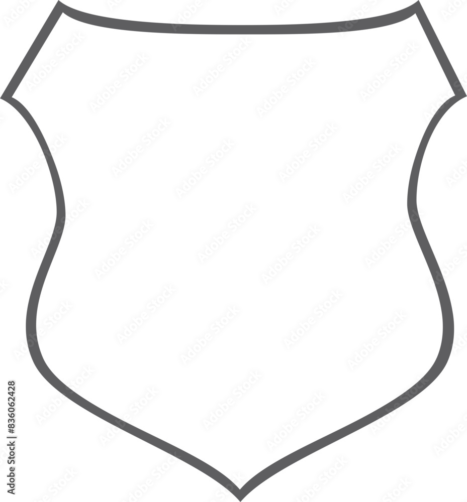 Obraz premium Outline Frame Element