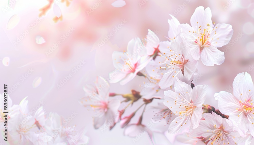 Pastel Perfection: Stunning Cherry Blossoms in Springtime Splendor Pastel Perfection: Stunning Cherry Blossoms in Springtime Splendor