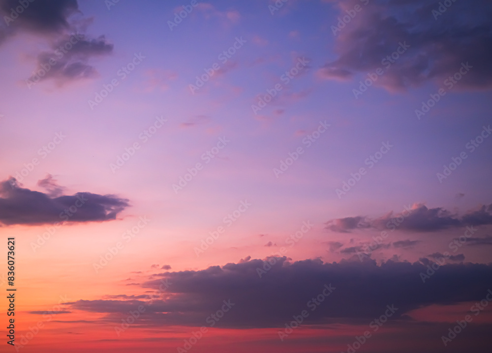 Sky Purple Gradient Overlay Evening Sunset Sunrise Pastel Soft Effect Background Pattern Abstract Texture Design Summer Nature Spring Light Beauty Template Yellow Color Wallpaper Tropical Colorful. Sky Purple Gradient Overlay Evening Sunset Sunrise Pastel Soft Effect Background Pattern Abstract Texture Design Summer Nature Spring Light Beauty Template Yellow Color Wallpaper Tropical Colorful.