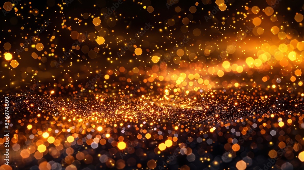 Glowing Bokeh Lights Abstract Background Glowing Bokeh Lights Abstract Background