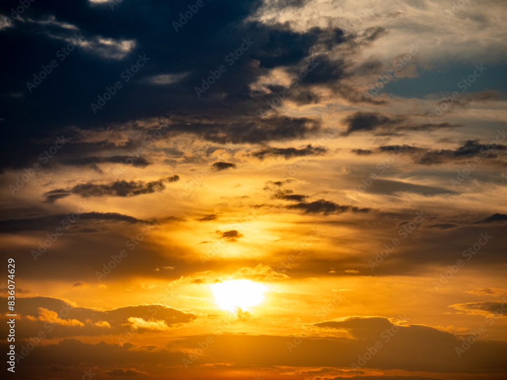 Wolkenhimmel am Abend Wolkenhimmel am Abend