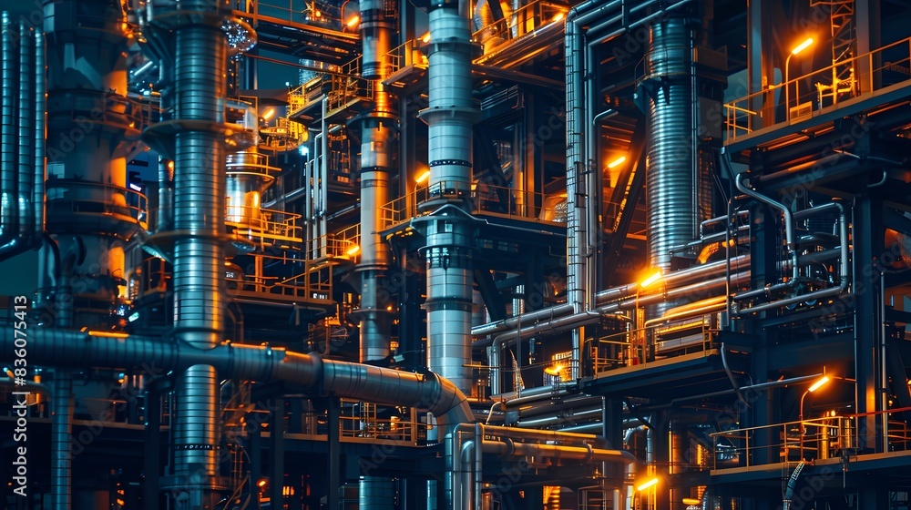 Illustration of Ensuring seamless data flow between different systems and platforms within the industrial ecosystem. Ai Generate. Illustration of Ensuring seamless data flow between different systems and platforms within the industrial ecosystem. Ai Generate.