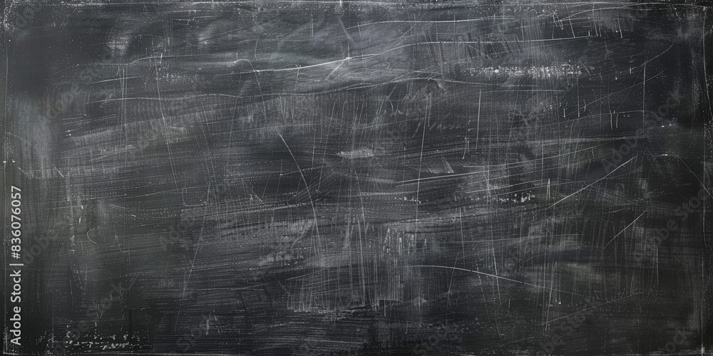 Creative Space: Blackboard with Chalk Marks Creative Space: Blackboard with Chalk Marks