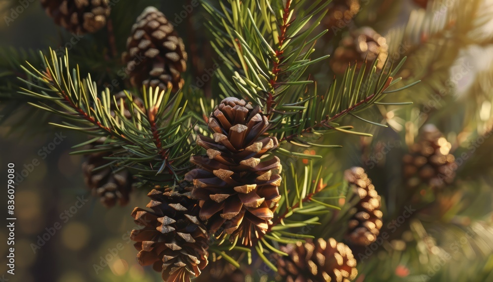 Eternal Beauty: The Majestic Evergreen Pine Tree in Full Bloom Eternal Beauty: The Majestic Evergreen Pine Tree in Full Bloom