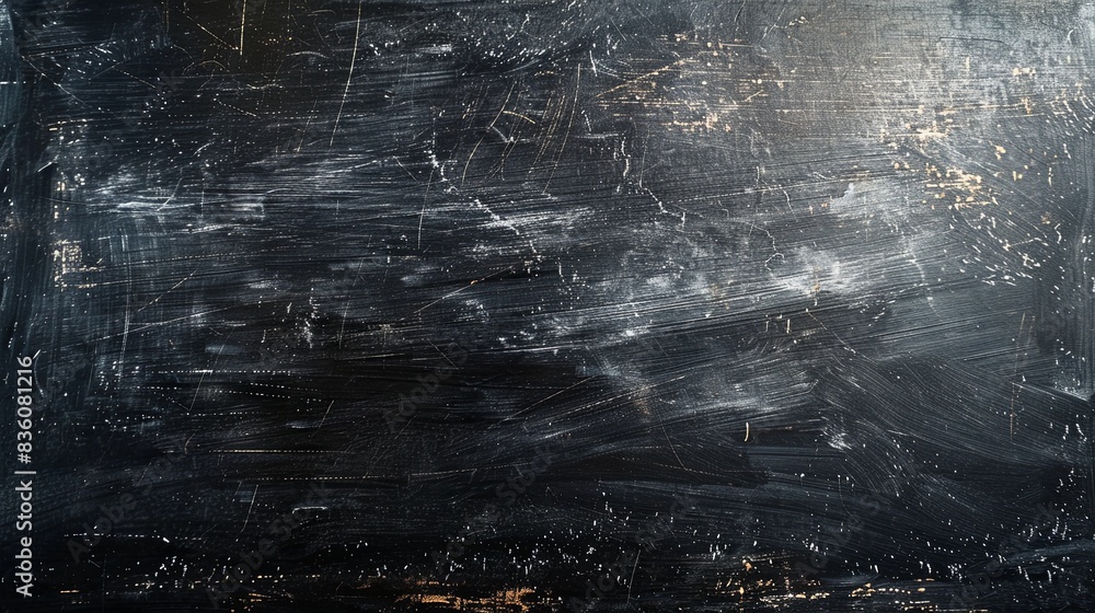 Creative Space: Blackboard with Chalk Marks Creative Space: Blackboard with Chalk Marks