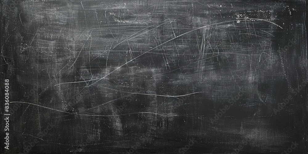 Creative Space: Blackboard with Chalk Marks Creative Space: Blackboard with Chalk Marks