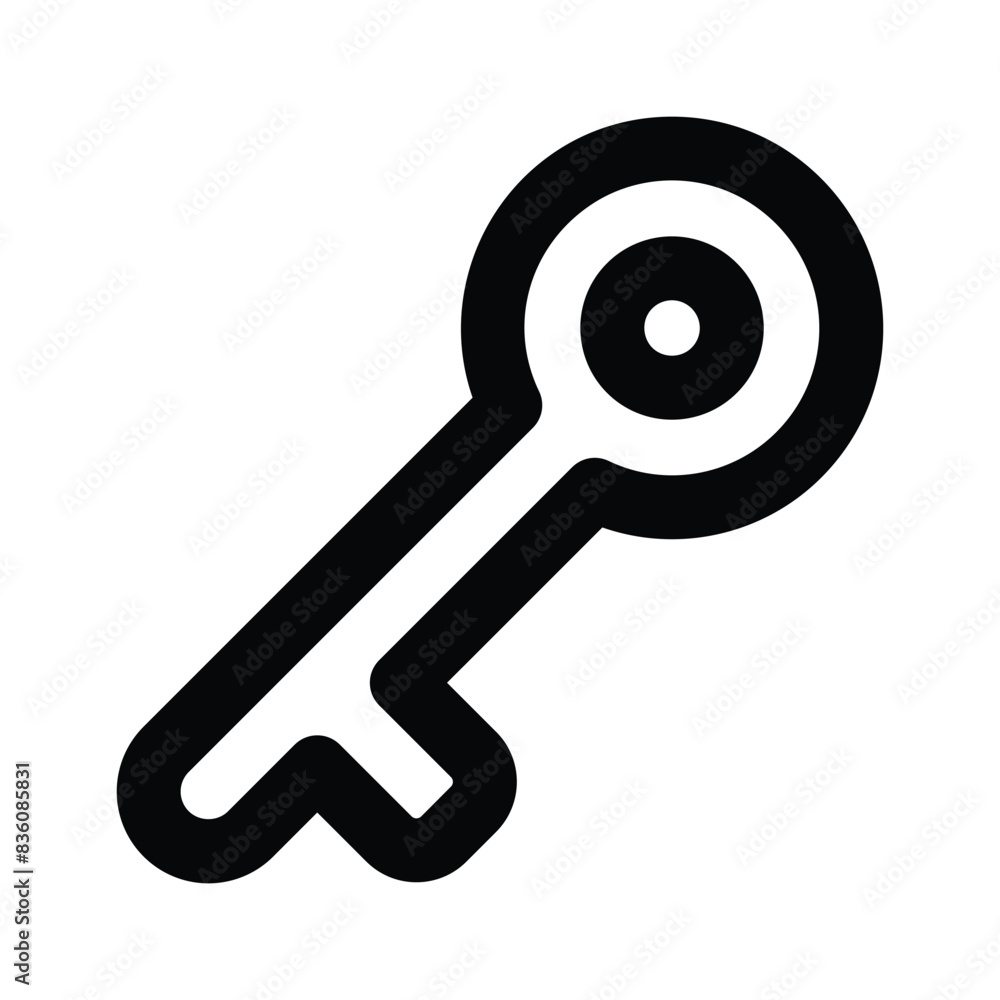 Access key icon design, security key vector Access key icon design, security key vector