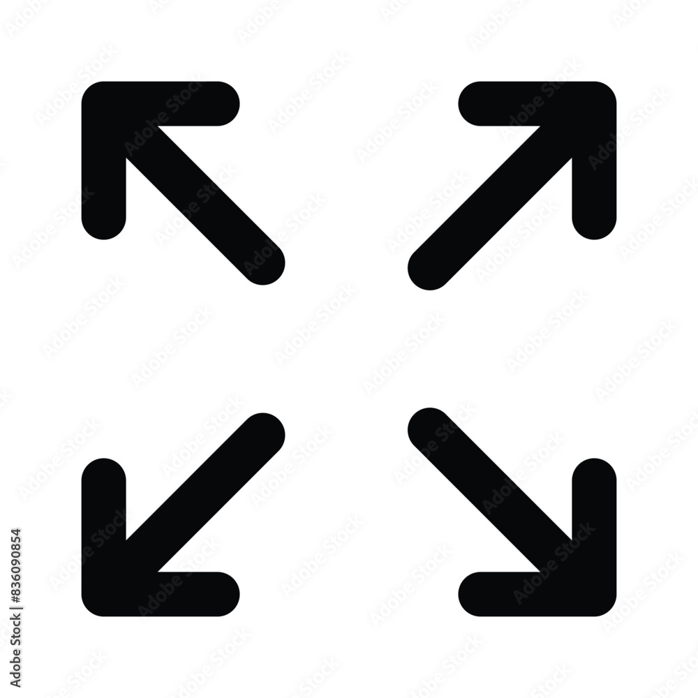 Maximize screen icon design, premium vector design Maximize screen icon design, premium vector design