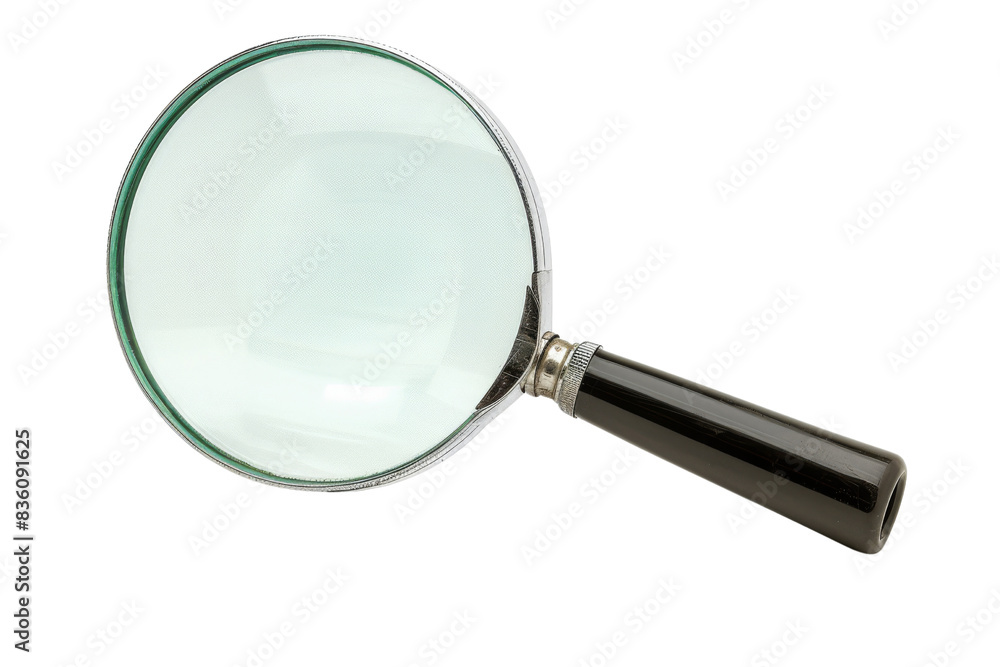 Magnifying glass isolated on a white background Magnifying glass isolated on a white background