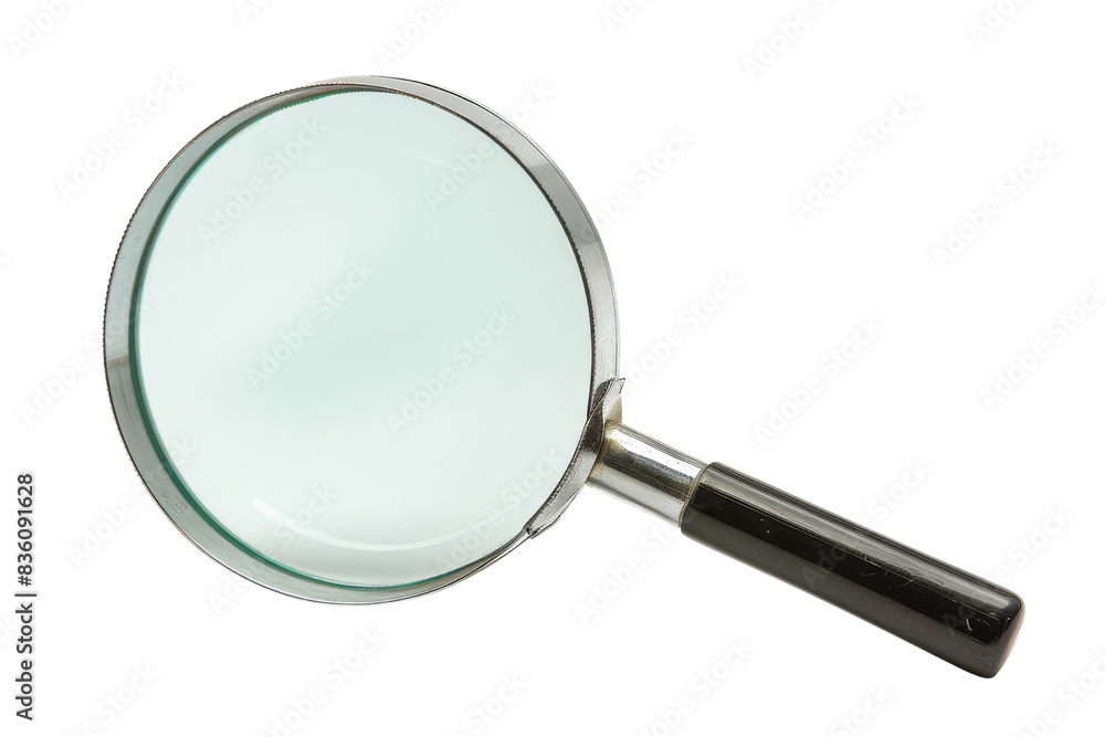 Magnifying glass isolated on a white background Magnifying glass isolated on a white background