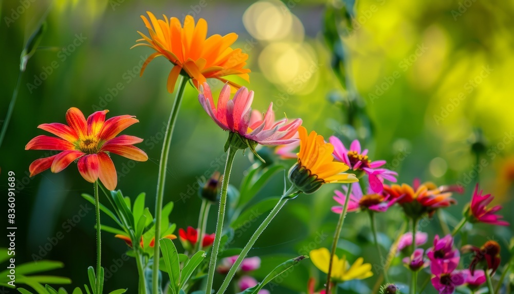Garden Gems: A Showcase of Bright and Beautiful Flowers Garden Gems: A Showcase of Bright and Beautiful Flowers