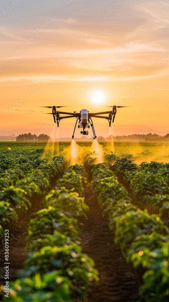 Dawn Spraying: Drone Technology Enhances Sustainable Farming Dawn Spraying: Drone Technology Enhances Sustainable Farming