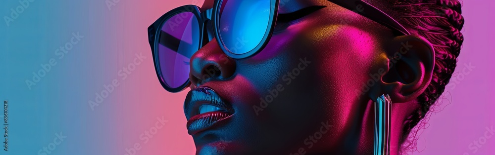 Neon Glow Fashion Editorial Neon Glow Fashion Editorial