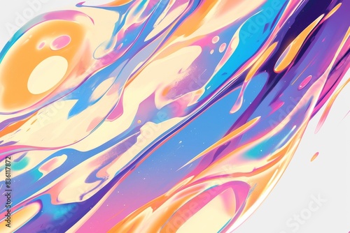 Creative fluid patterns for digital art