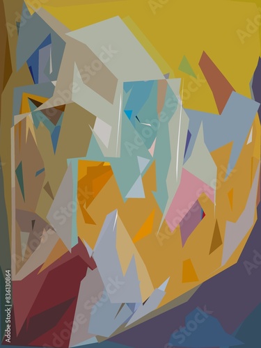 GEOMETRICAL ART ABSTRACTS FOR THE BACKGROUND
