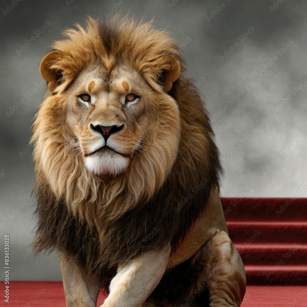 Fototapeta premium portrait of a lion