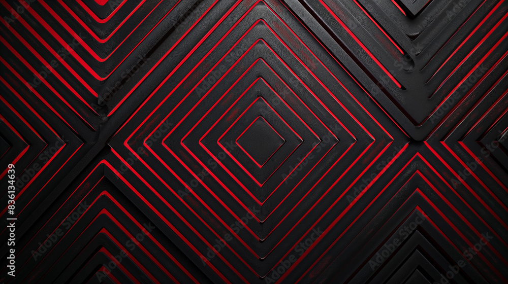 Black and red geometric pattern wall panel texture background image,黒と赤の幾何学的な模様の壁のパネルのテクスチャの背景画像,Generative AI Black and red geometric pattern wall panel texture background image,黒と赤の幾何学的な模様の壁のパネルのテクスチャの背景画像,Generative AI