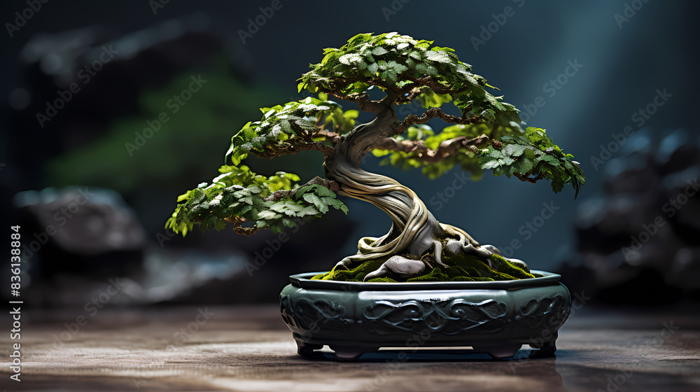 A small bonsai tree A small bonsai tree