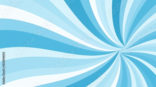 Abstract blue and white swirling pattern background.