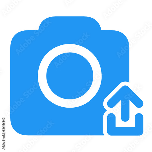 upload photo from camera icon, take picture for uplaod photo