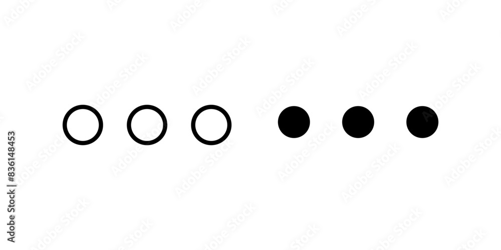 menu Icon. Symbol isolated white background. vector illustration. color editable. menu Icon. Symbol isolated white background. vector illustration. color editable.