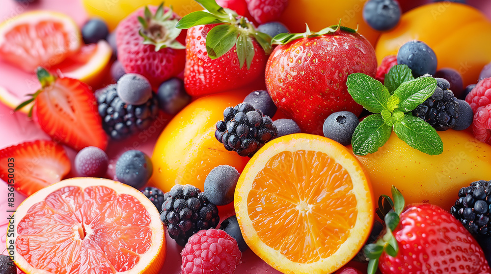 Fresh fruits mixed.Tasty fruits background. Fresh fruits mixed.Tasty fruits background.