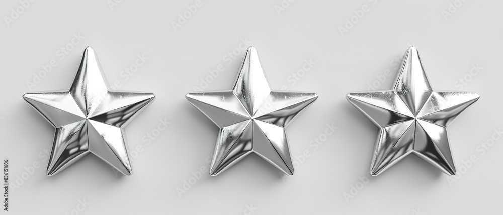 four or five sliver stars for product rating reviews for websites and mobile applications, white background four or five sliver stars for product rating reviews for websites and mobile applications, white background