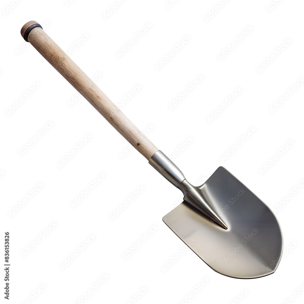 Spade isolated on background Spade isolated on background