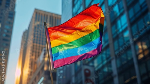 Pride Month celebration in a global marketing firm, with events like queer literature readings and bisexual visibility discussions. The activities promote cultural diversity, acceptance, and the